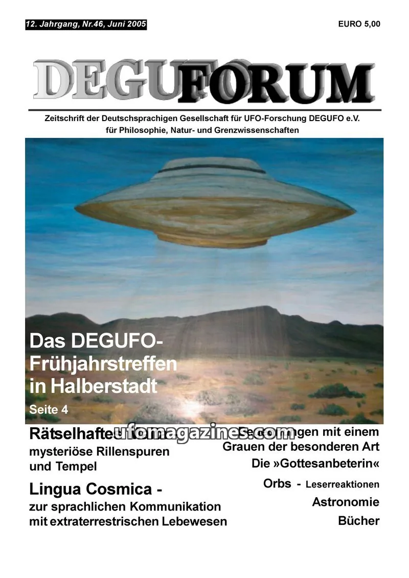 Cover of Deguforum (DEGUFO) issue Nr.46: DEGUFORUM