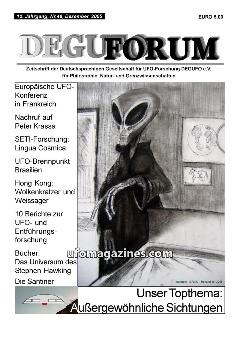 Cover of Deguforum (DEGUFO) issue 48: DEGUFORUM