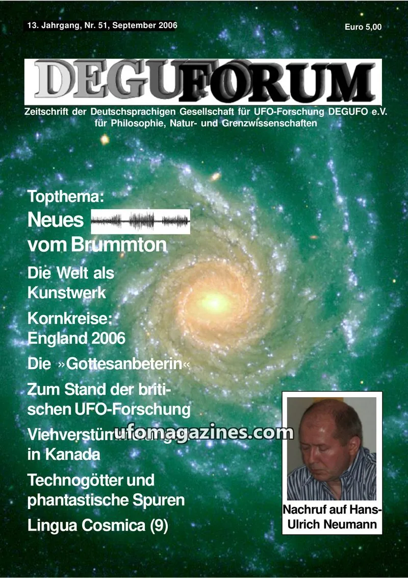 Cover of Deguforum (DEGUFO) issue 51: DEGUFORUM