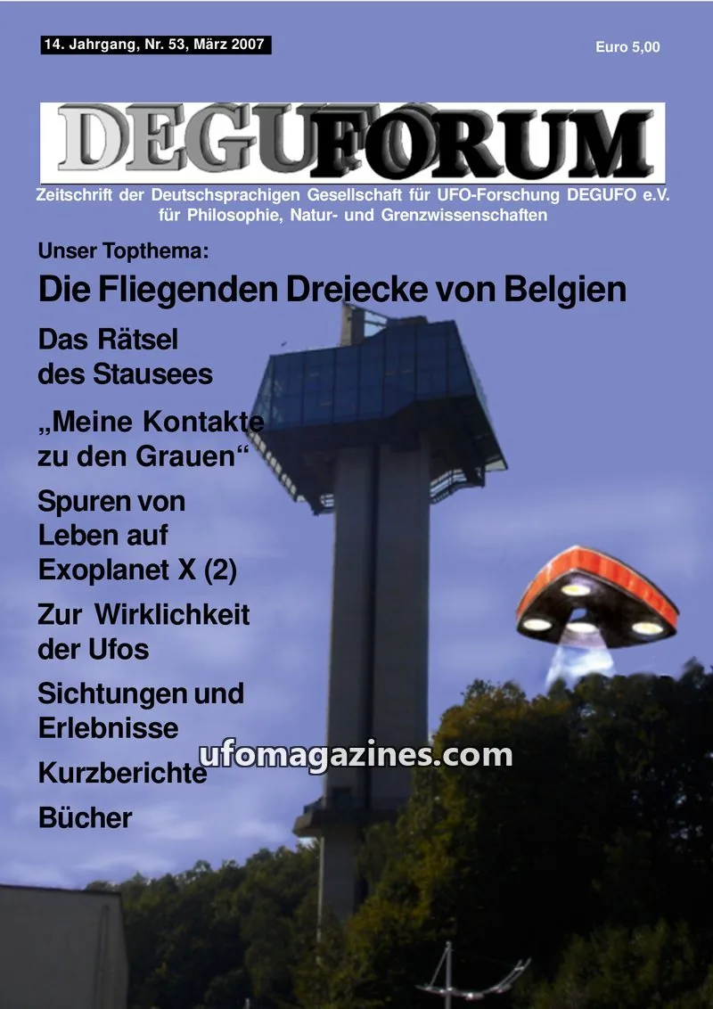 Cover of Deguforum (DEGUFO) issue 53: DEGUFORUM