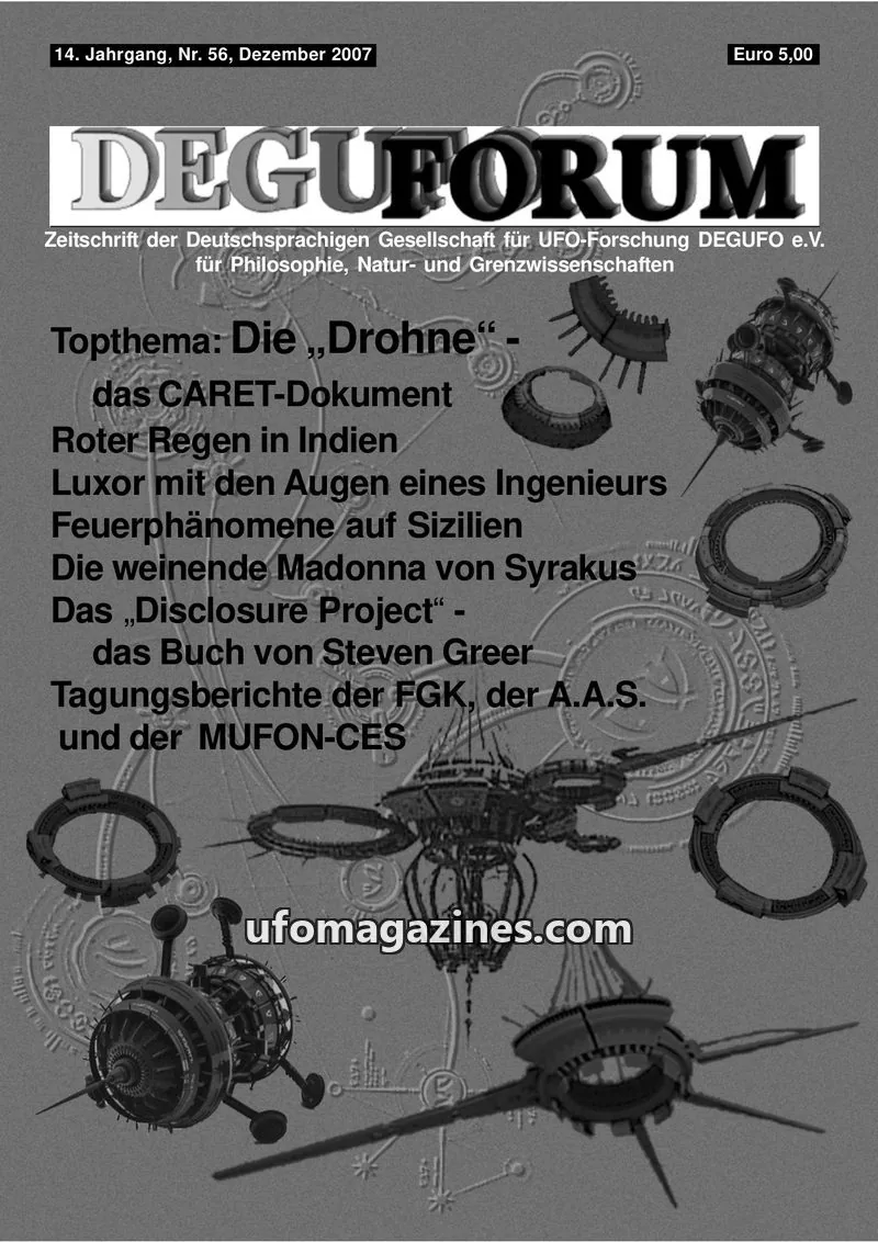 Cover of Deguforum (DEGUFO) issue 56: DEGUFORUM