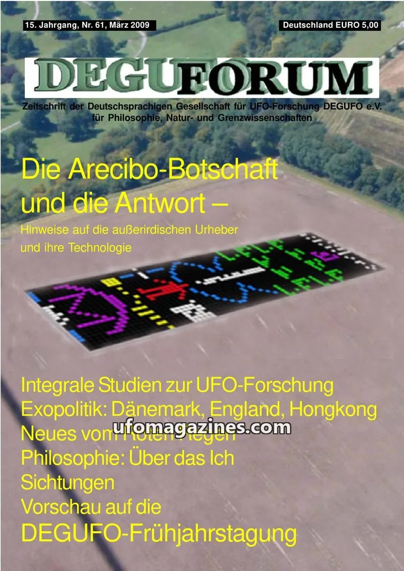 Cover of Deguforum (DEGUFO) issue Nr. 61: DEGUFORUM