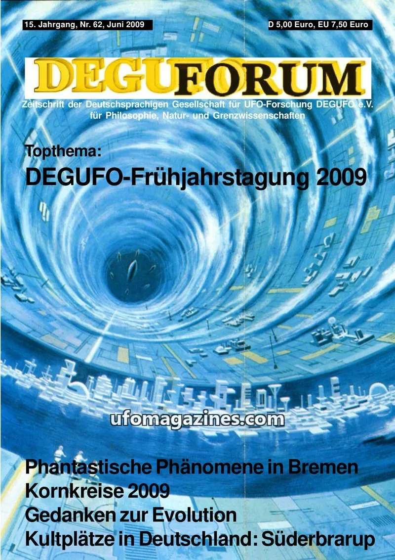 Cover of Deguforum (DEGUFO) issue Nr. 62: DEGUFORUM