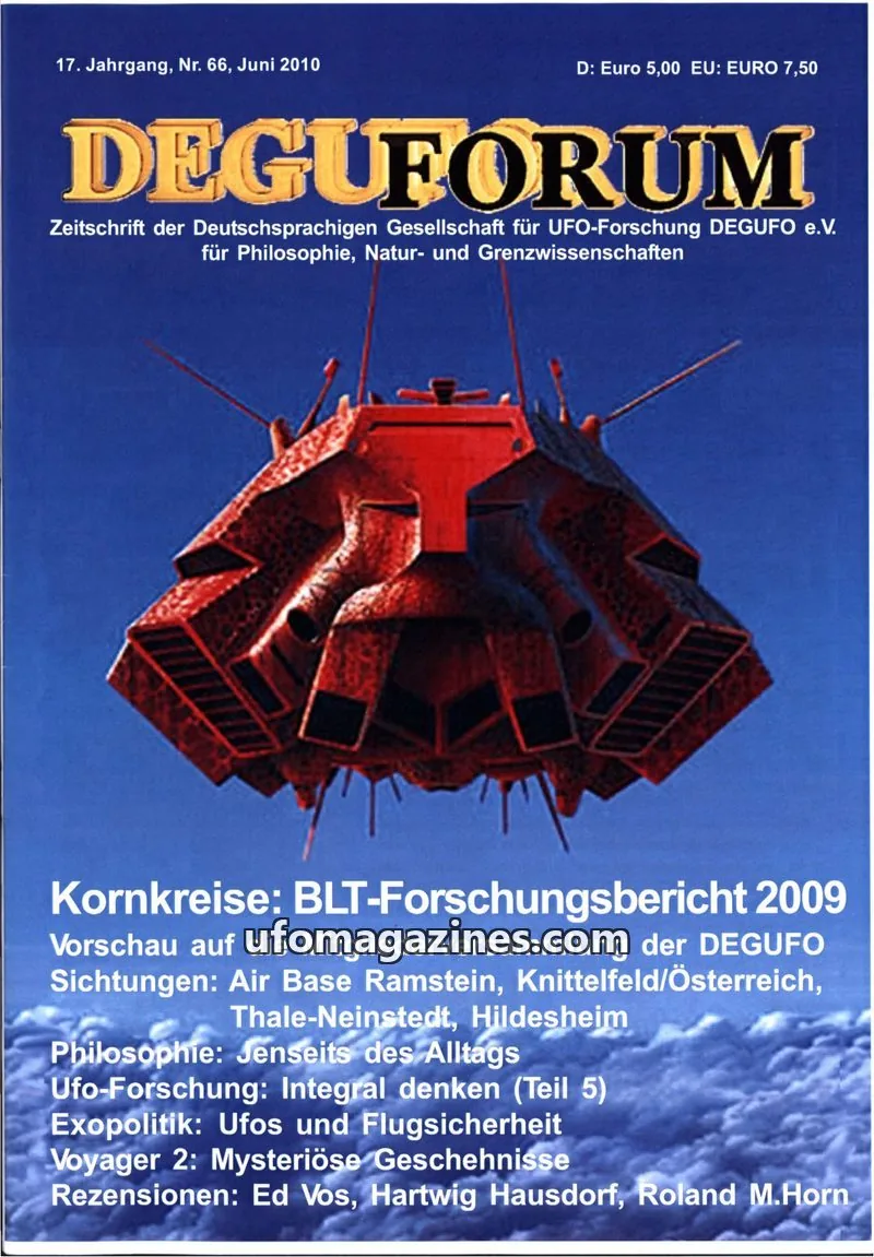 Cover of Deguforum (DEGUFO) issue Nr. 66: DEGUFORUM