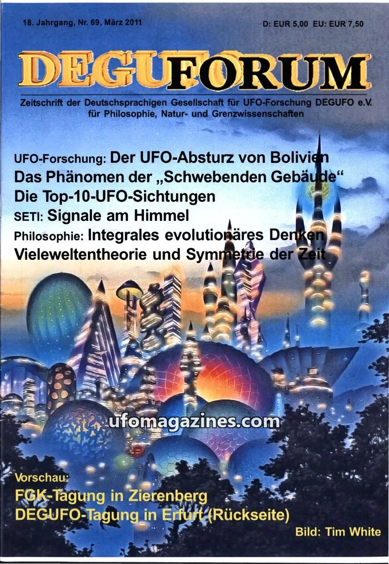 Cover of Deguforum (DEGUFO) issue 69: DEGUFORUM
