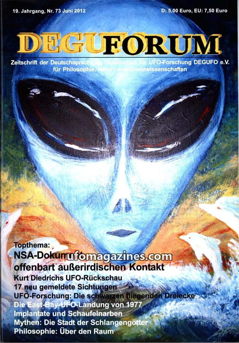 Cover of Deguforum (DEGUFO) issue 73: DEGUFORUM