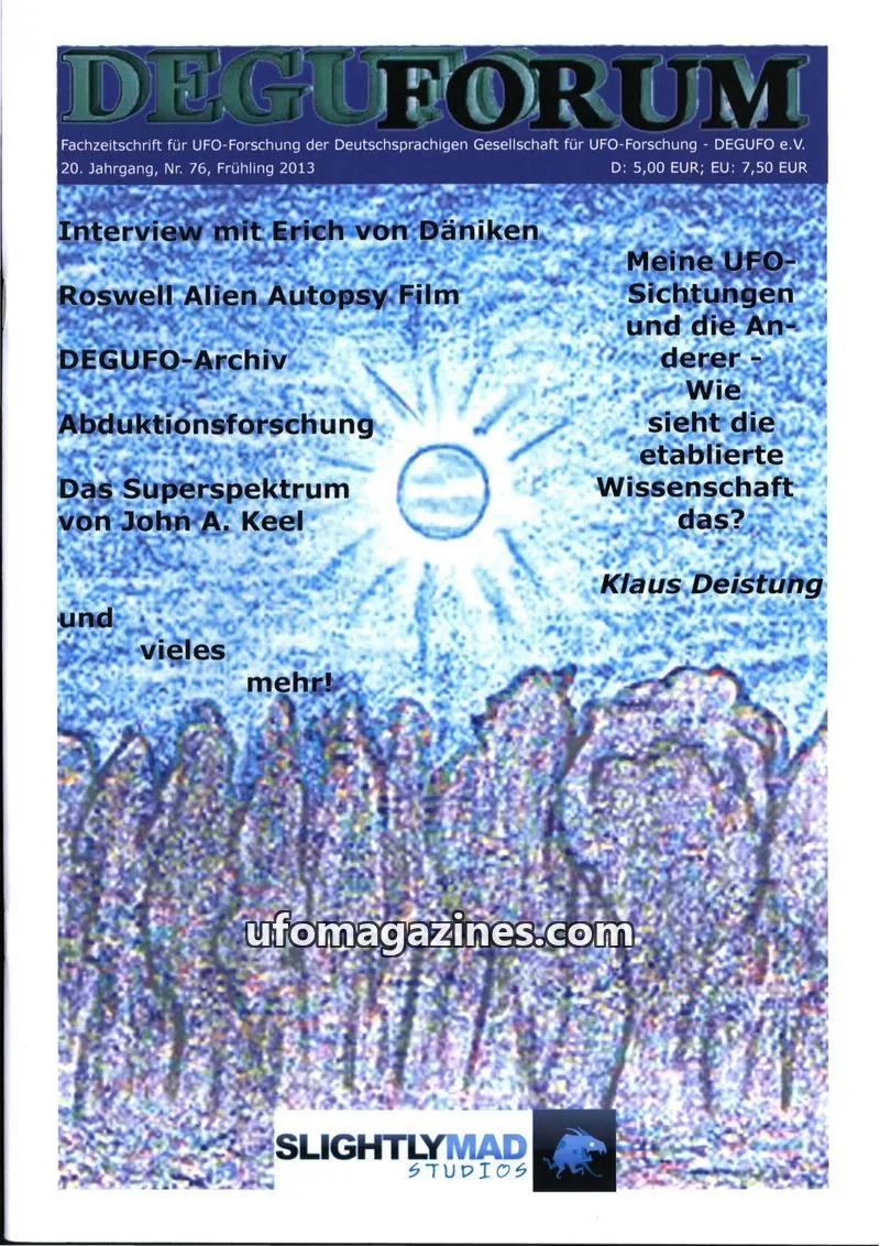 Cover of Deguforum (DEGUFO) issue 76: DEGUFORUM