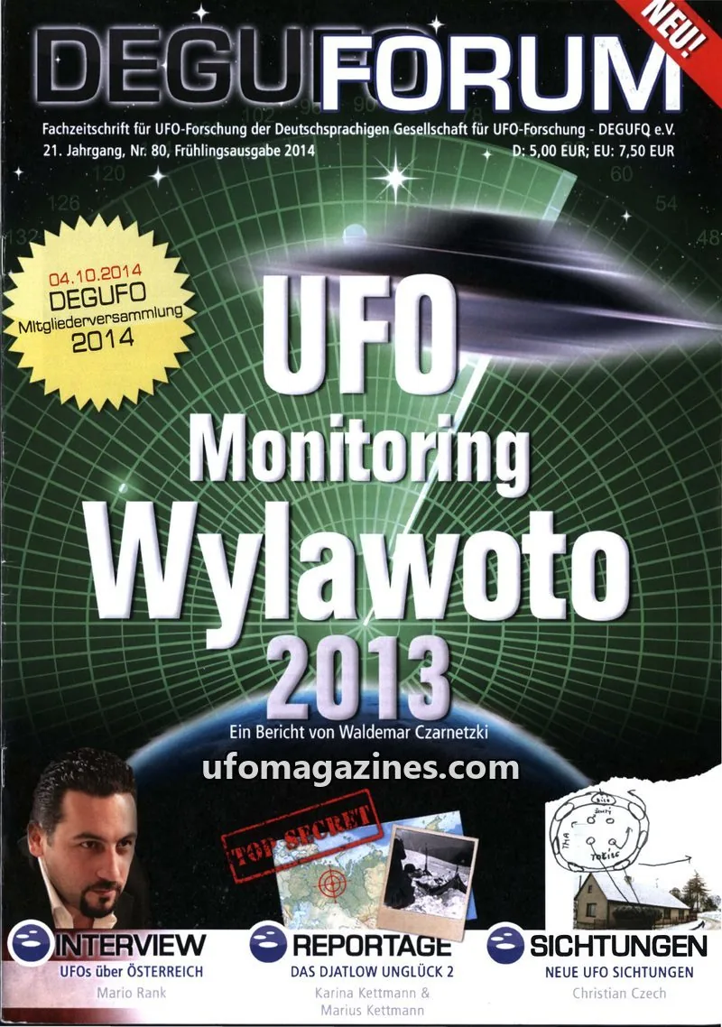 Cover of Deguforum (DEGUFO) issue Nr. 80: DEGUFORUM