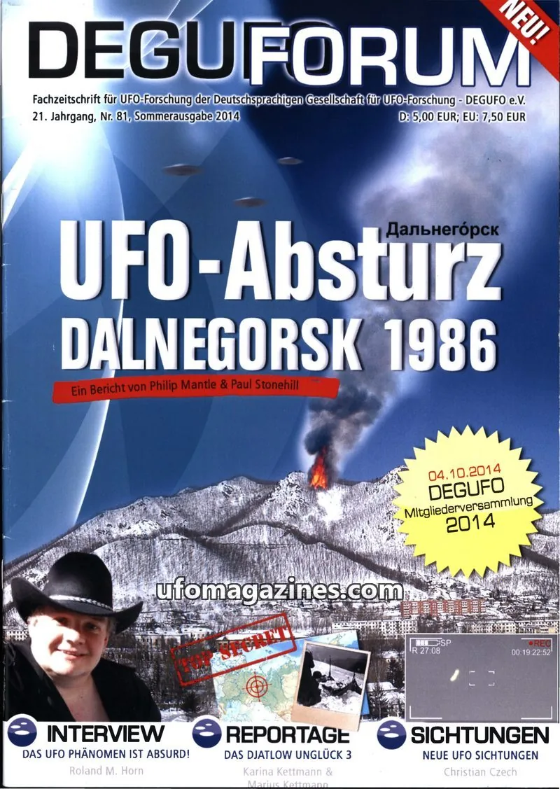 Cover of Deguforum (DEGUFO) issue Nr. 81: DEGUFORUM