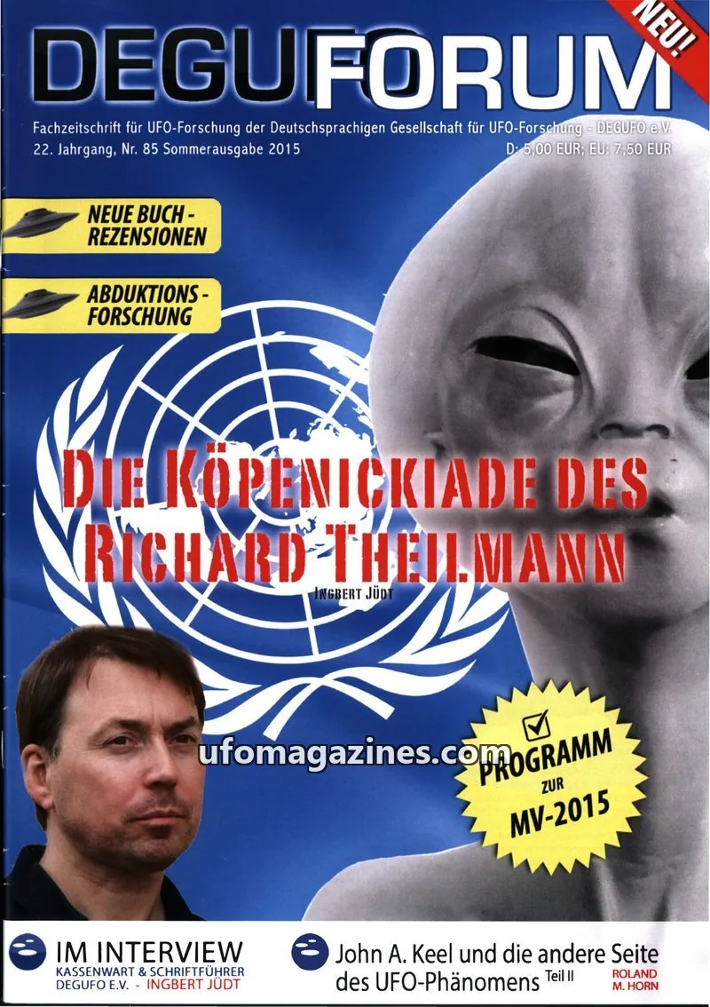 Cover of Deguforum (DEGUFO) issue Nr. 85: DEGUFORUM
