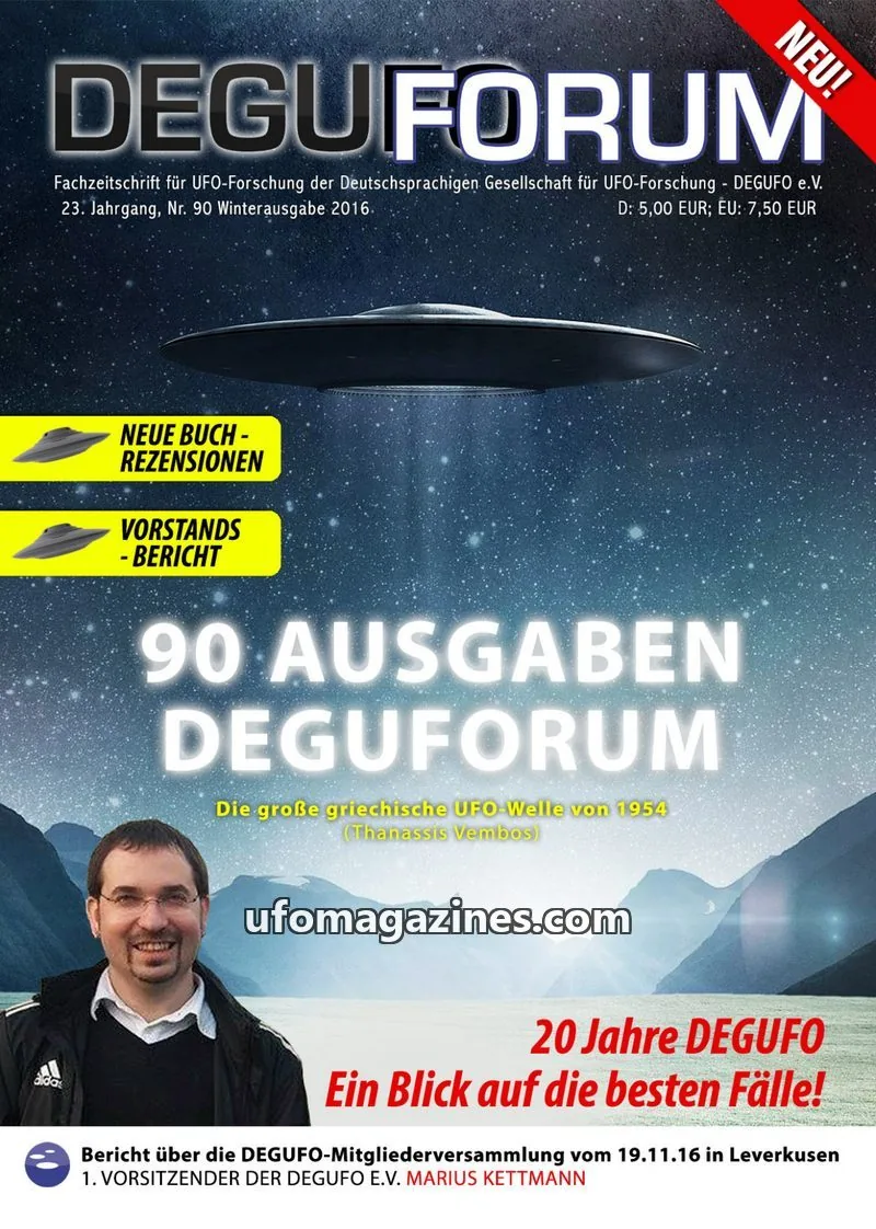 Cover of Deguforum (DEGUFO) issue 90: DEGUFORUM