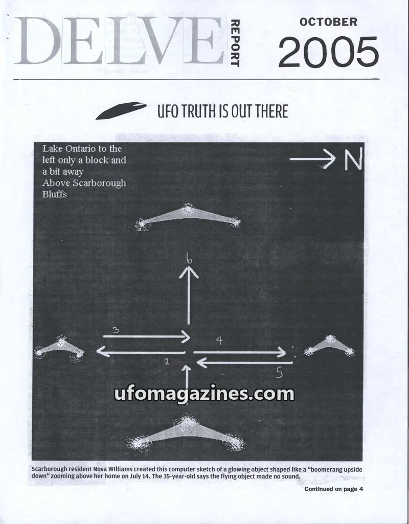 Cover of Delve Report (Duplantier) issue OCTOBER 2005: DELVE REPORT