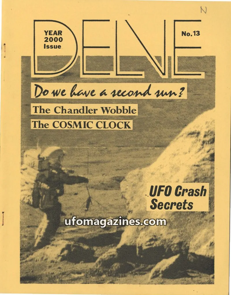 Cover of Delve Report (Duplantier) issue No.13: DENE