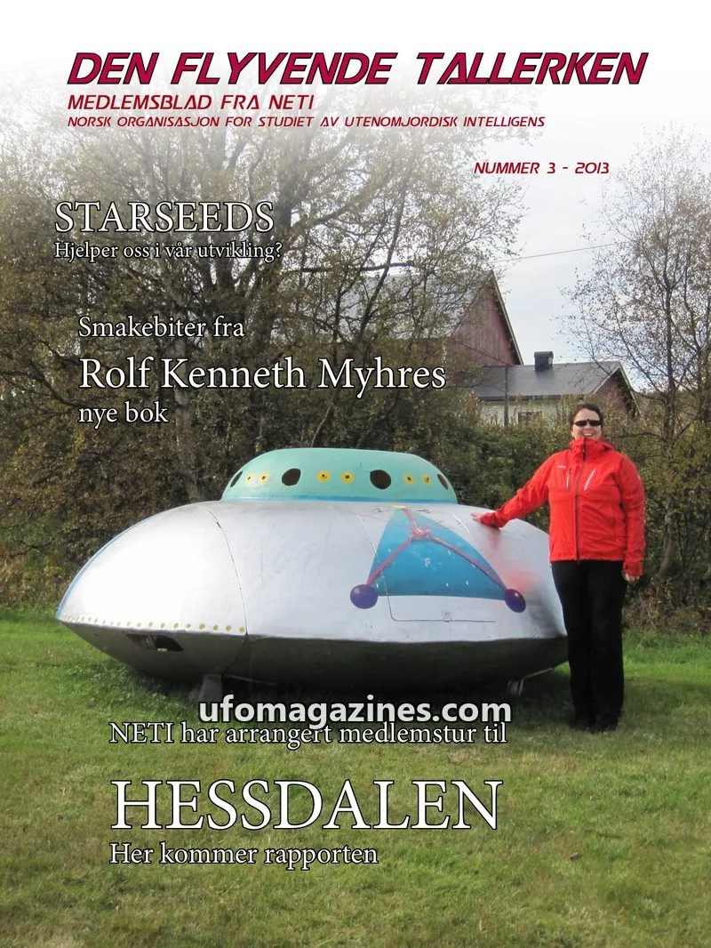 Cover of NETI issue 3: DEN FLYVENDE TALLERKEN