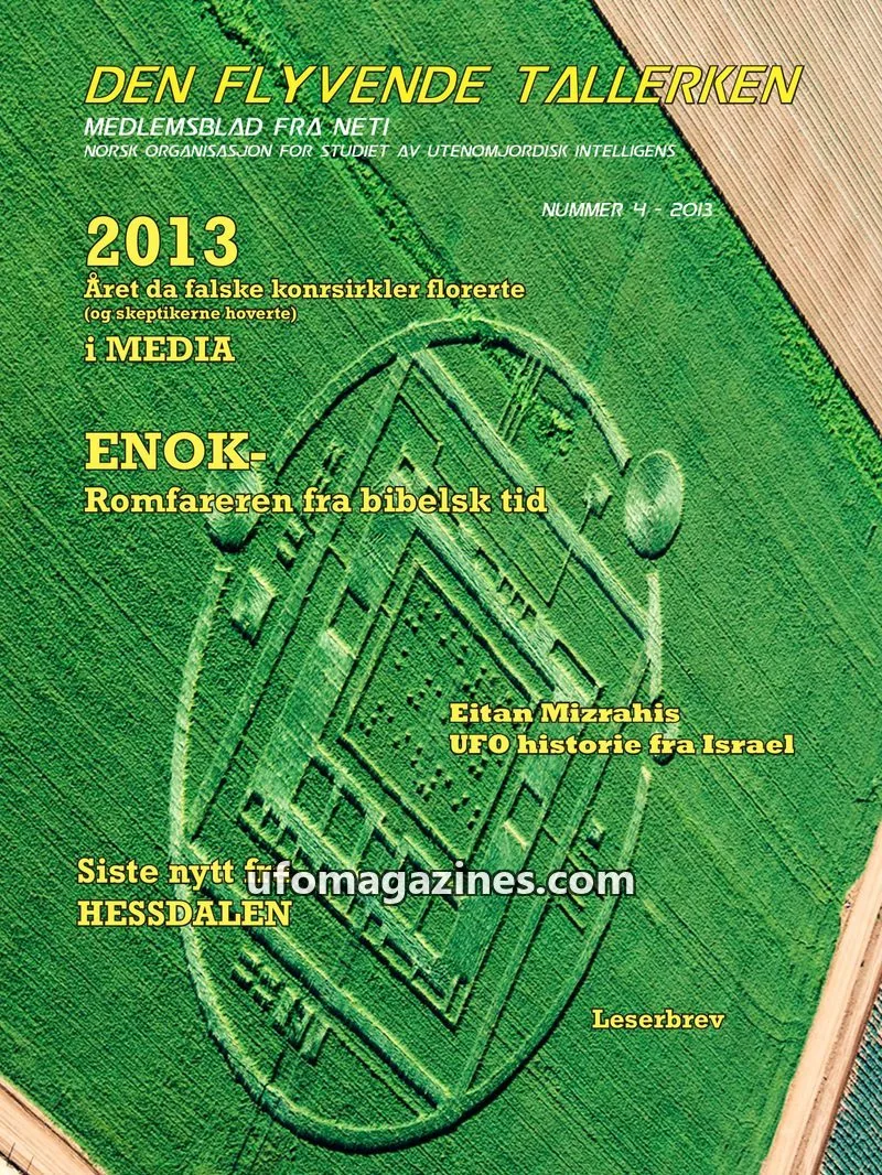 Cover of Den Flyvende Tallerken (NETI) issue 4: DEN FLYVENDE TALLERKEN