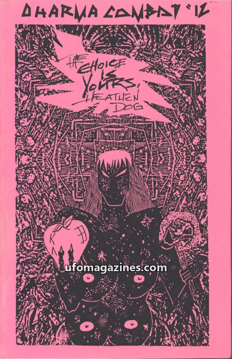 Cover of Dharma Combat (Jim Keith) issue 12: DHARMA COMBAT