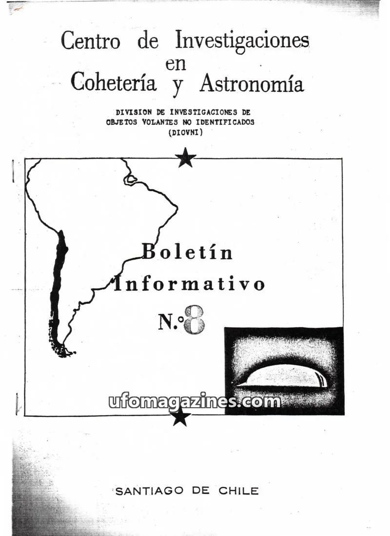 Cover of DIOVNI issue N.°8: Boletín Informativo