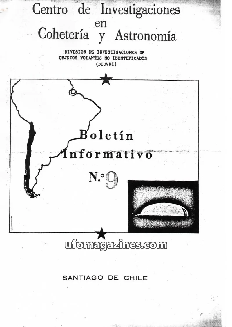 Cover of DIOVNI issue 9: Boletín Informativo