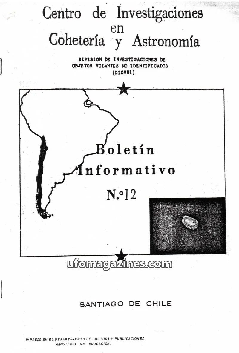 Cover of DIOVNI issue N.°12: Boletín Informativo