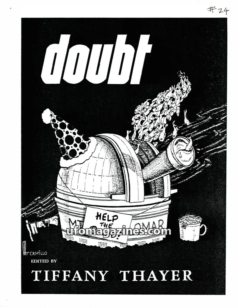 Cover of The Fortean Society issue 24: doubt