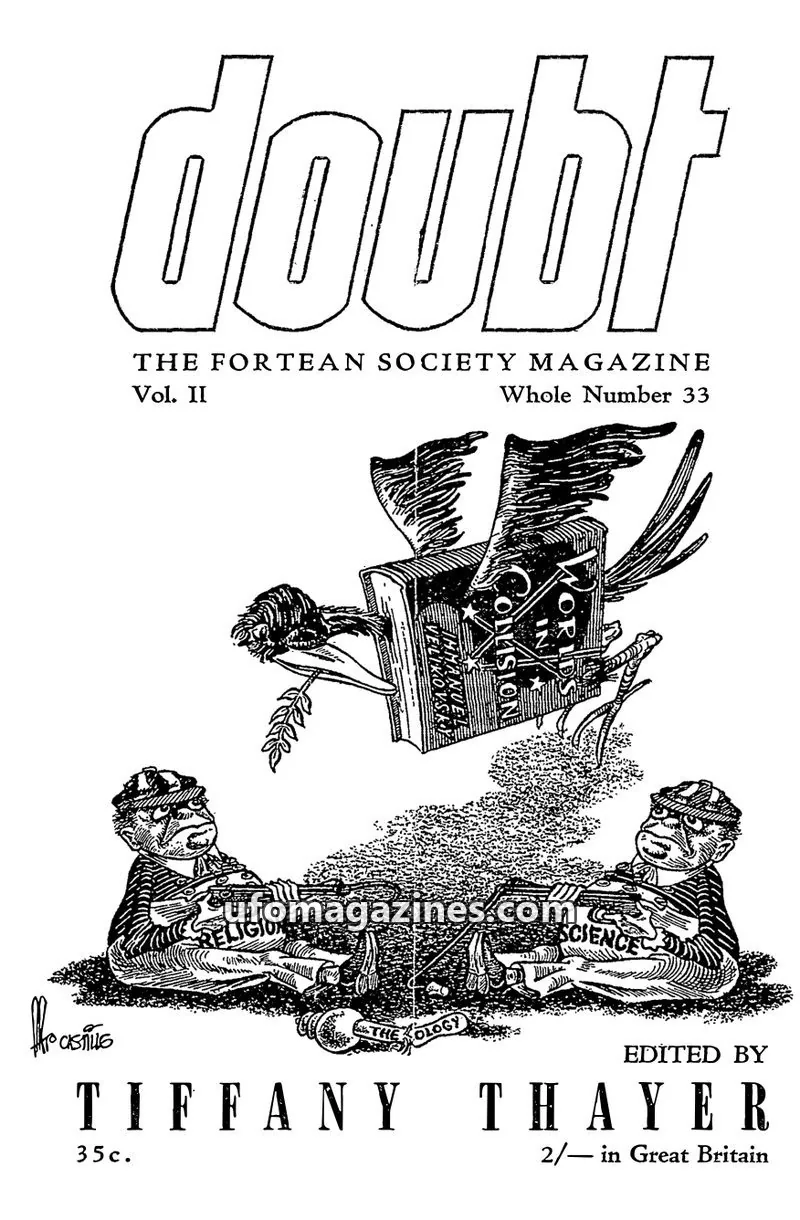 Cover of The Fortean Society issue Whole Number 33: DOUBT