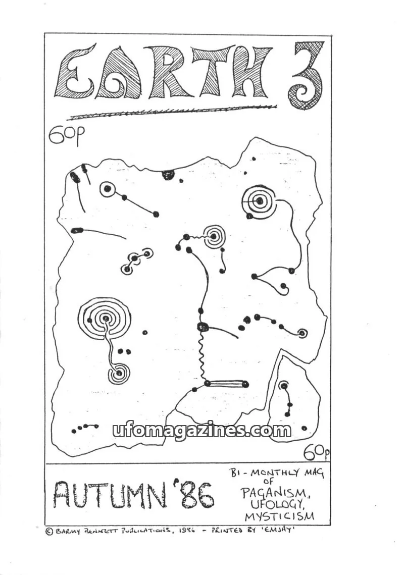 Cover of BARMY BENNETT PUBLICATIONS issue 3: EARTH 3