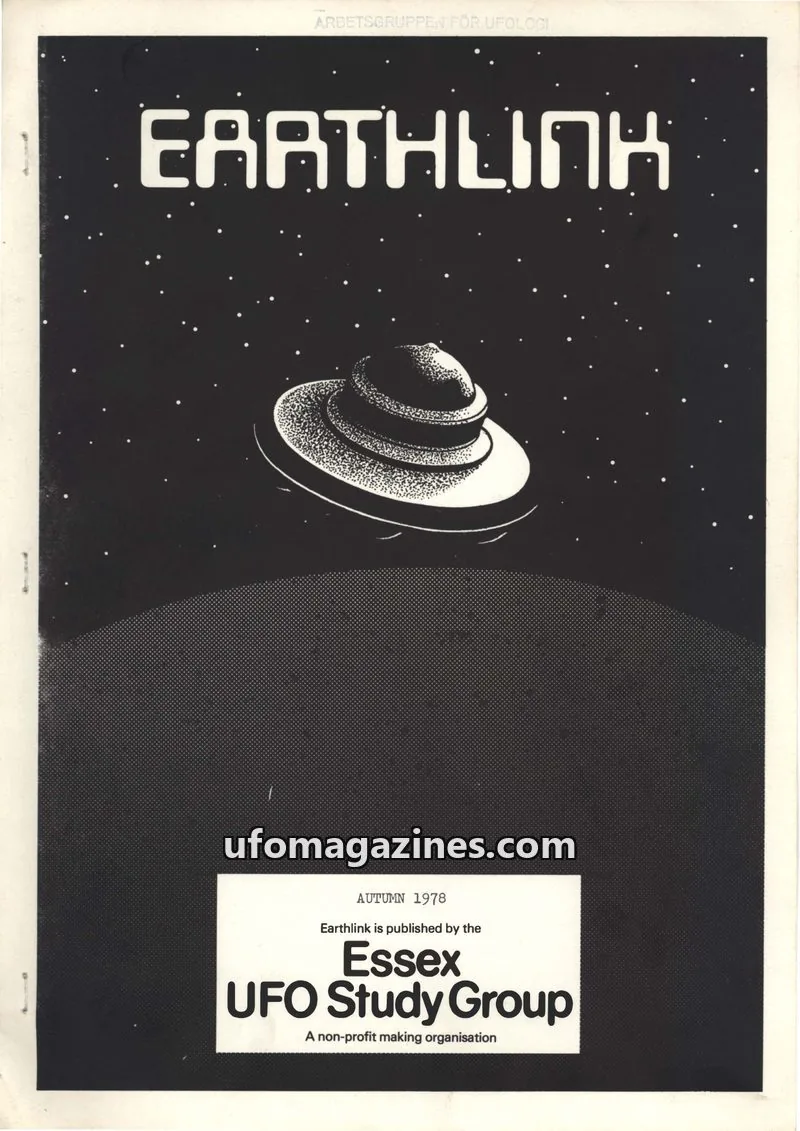 Cover of Essex UFO Study Group issue No.4: EARTHLINK