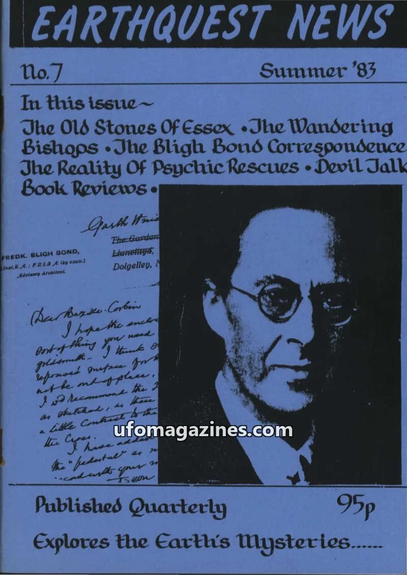 Cover of Earthquest group issue 7: EARTHQUEST NEWS