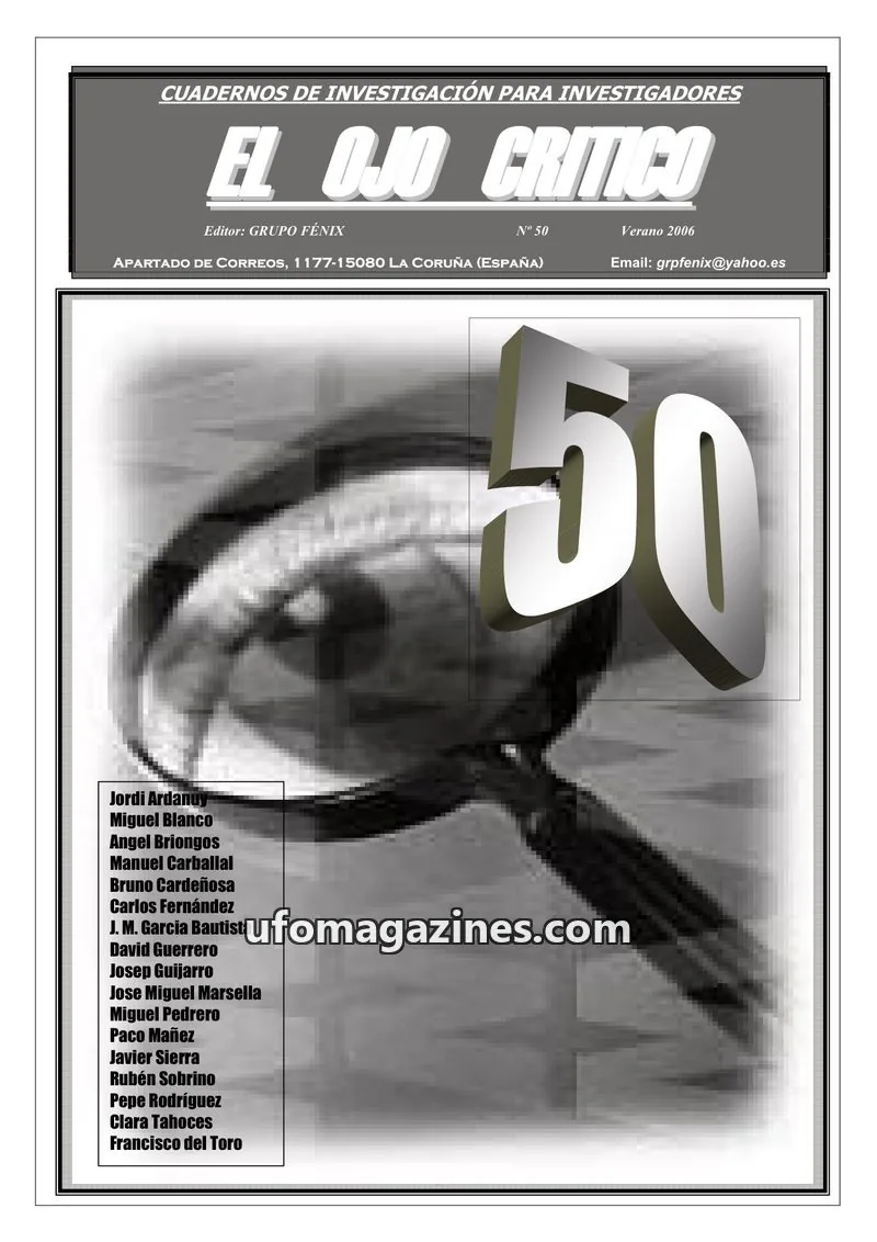Cover of El Ojo Critico issue 50: EL OJO CRITICO