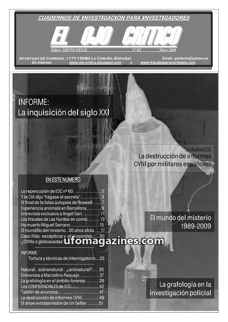 Cover of El Ojo Critico issue 61: EL OJO CRITICO
