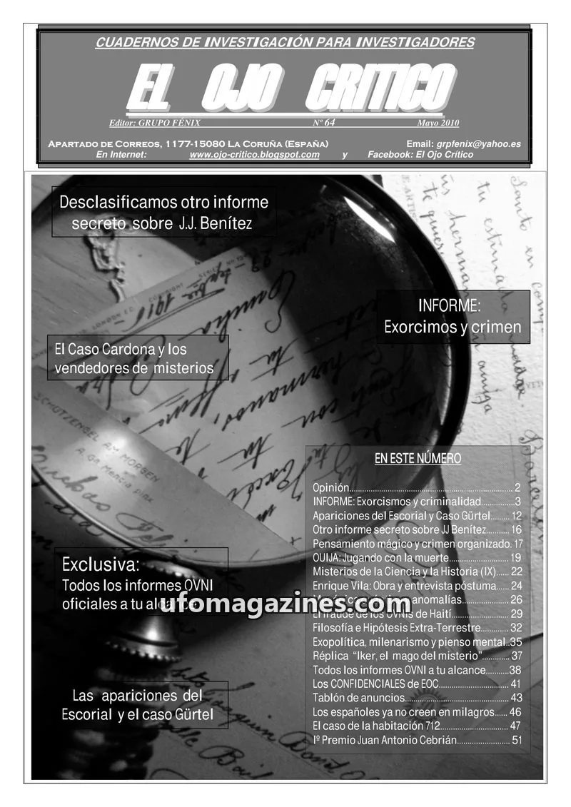 Cover of El Ojo Critico issue 64: EL OJO CRITICO