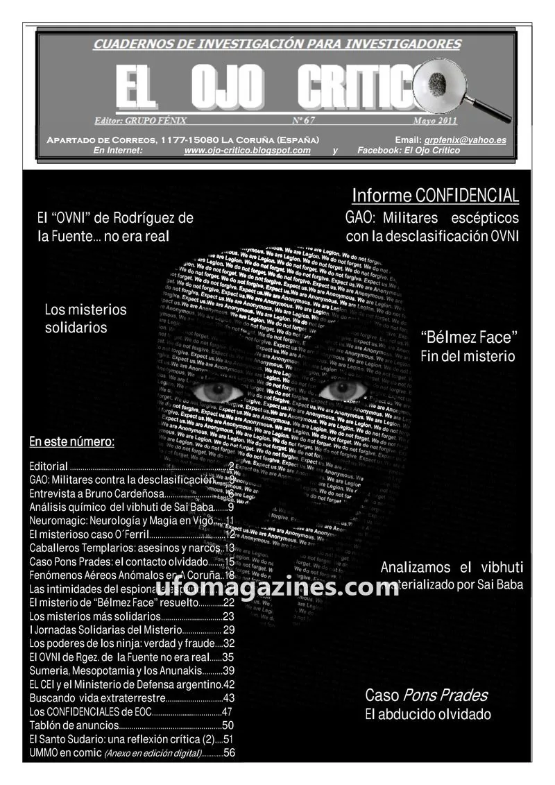 Cover of El Ojo Critico issue 67: EL OJO CRITICO