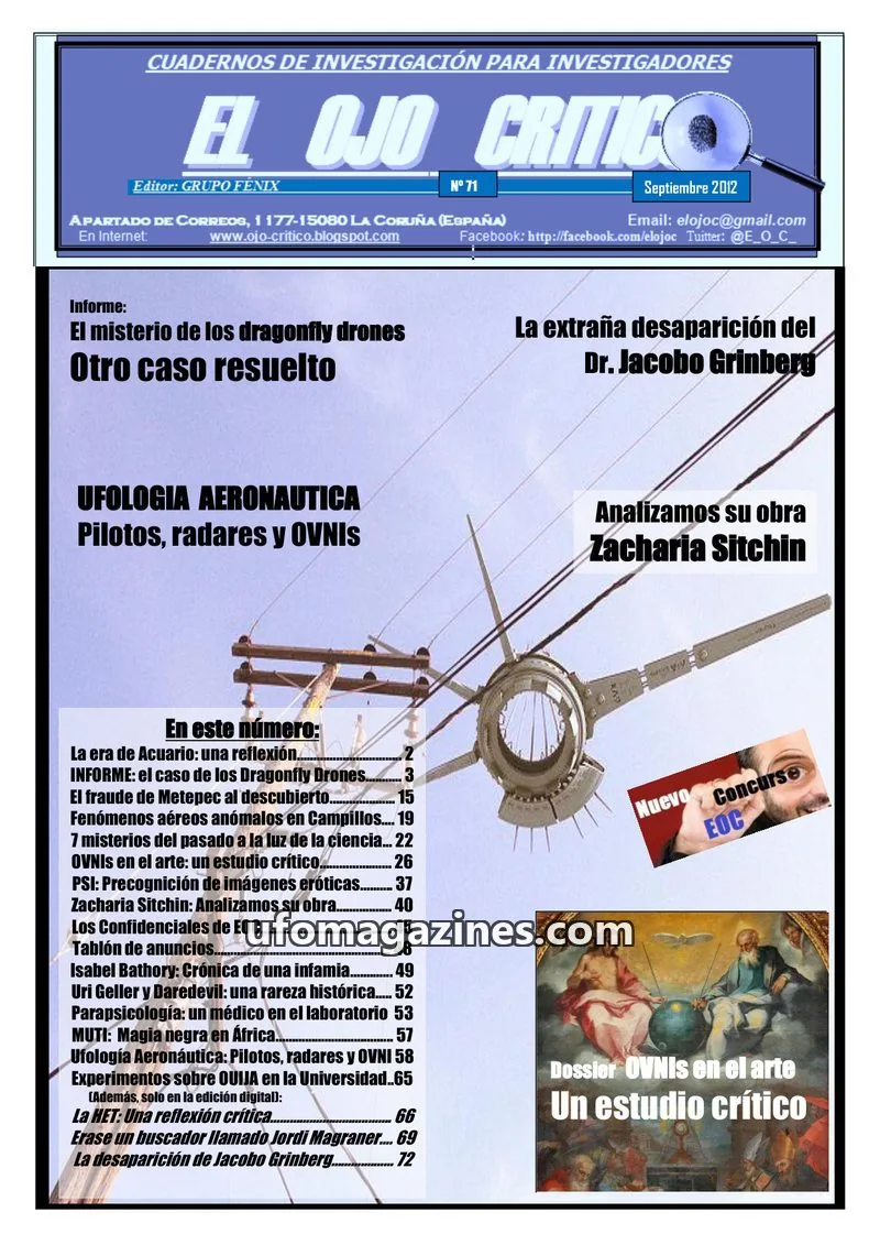 Cover of El Ojo Critico issue 71: EL OJO CRITICO