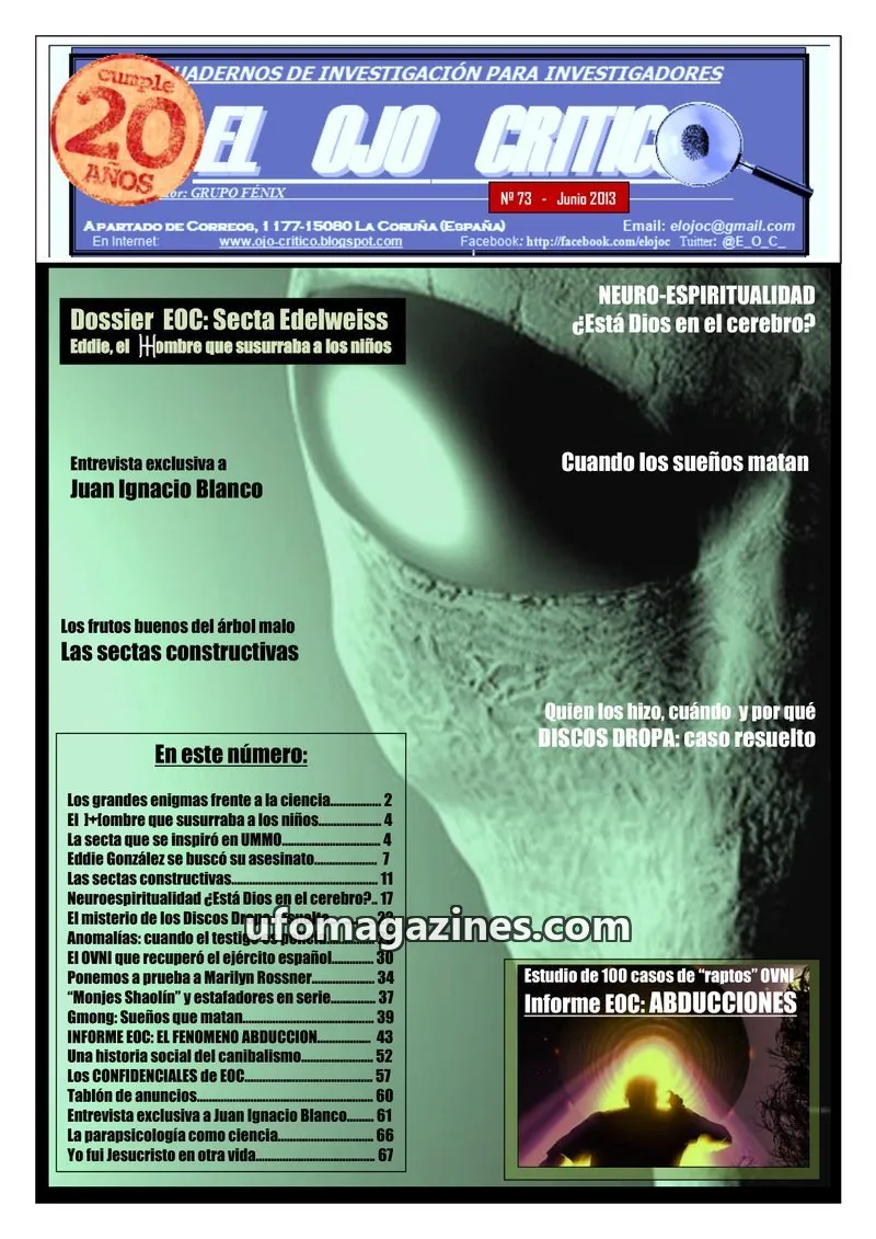 Cover of El Ojo Critico issue 26: OJO CRITICO