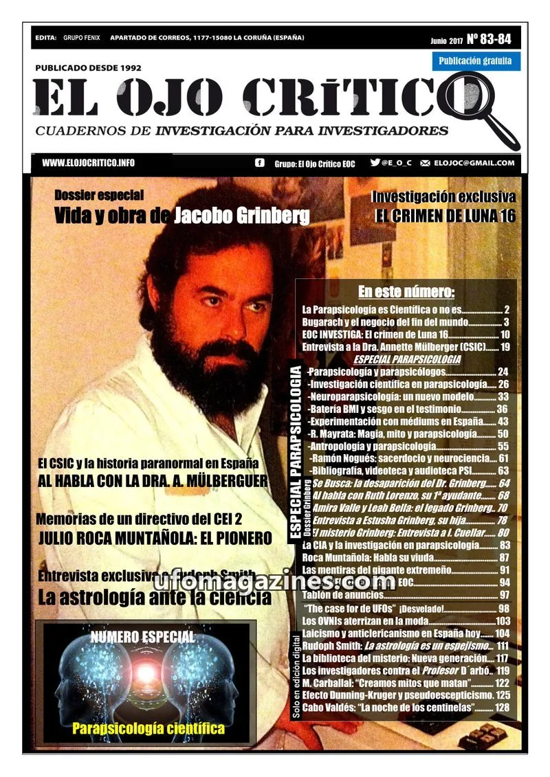 Cover of El Ojo Critico issue 83-84: EL OJO CRÍTICO