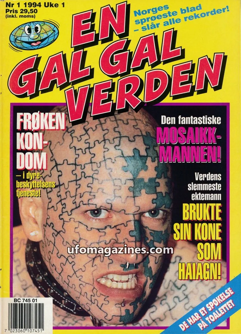 Cover of En Gal Gal Verden issue 1: EN GAL GAL VERDEN