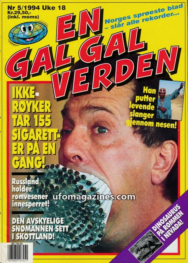 Cover of En Gal Gal Verden issue Nr 5/1994: EN GAL VERDEN