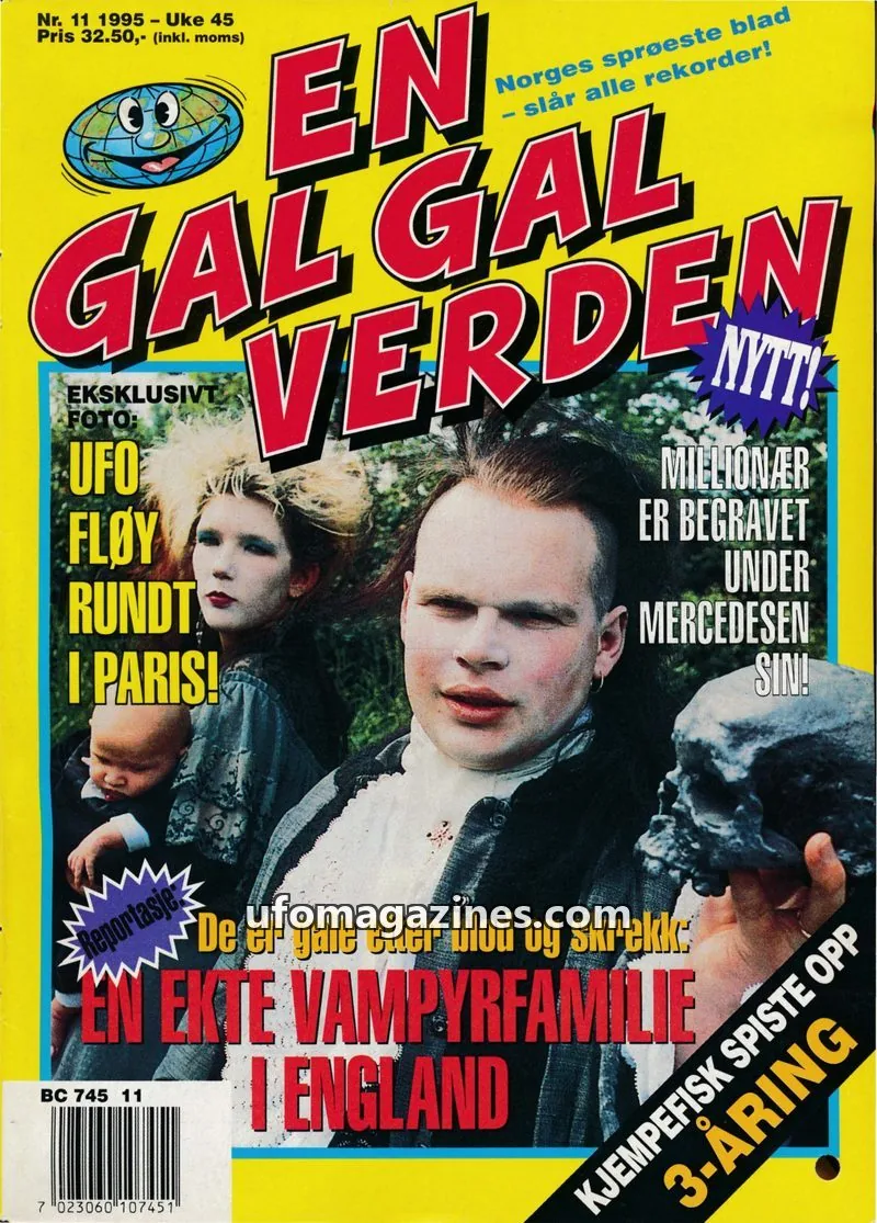 Cover of En Gal Gal Verden issue 11: EN GAL GAL VERDEN