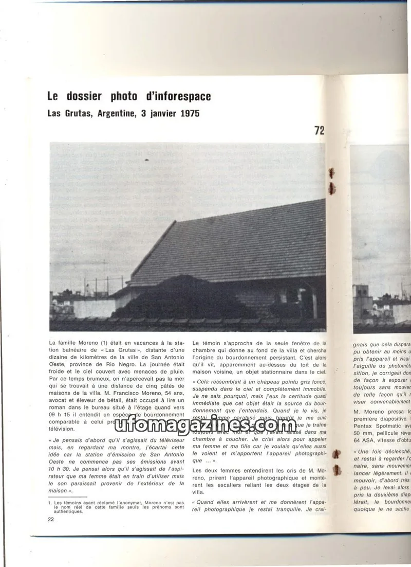 Cover of extracts issue 72: Le dossier photo d'inforespace
