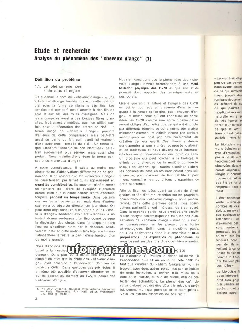 Cover of extracts issue (1): Etude et recherche