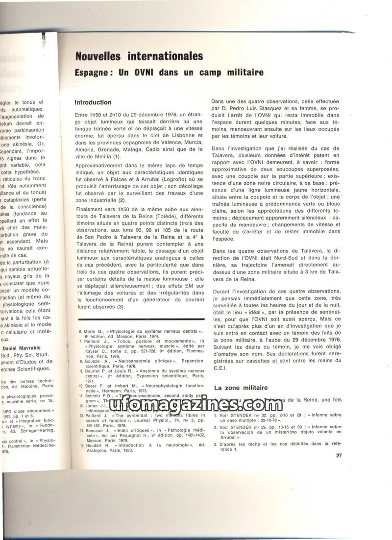 Cover of extracts issue 9: Nouvelles internationales