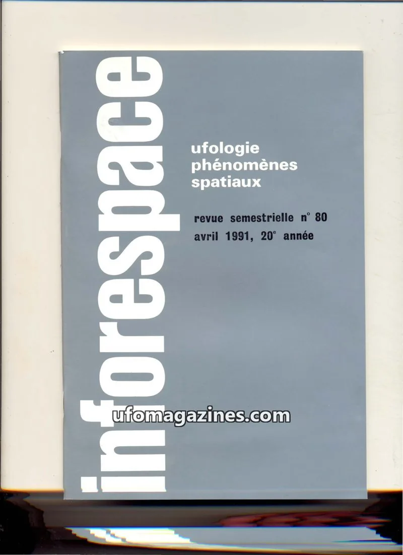 Cover of SOBEPS issue 80: inforespace