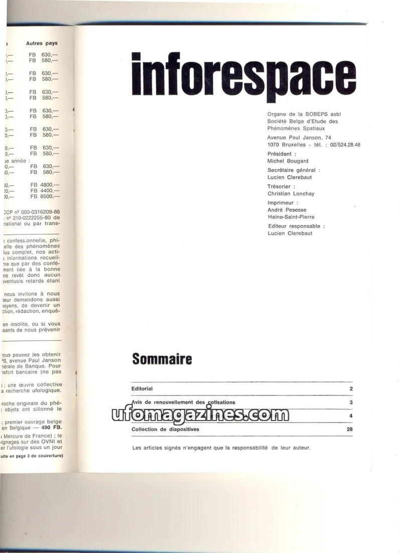 Cover of extracts issue 2: inforespace