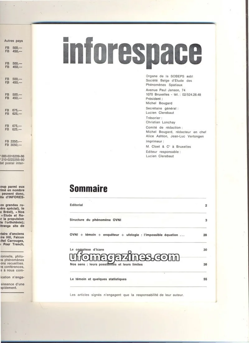 Cover of extracts issue 2: inforespace