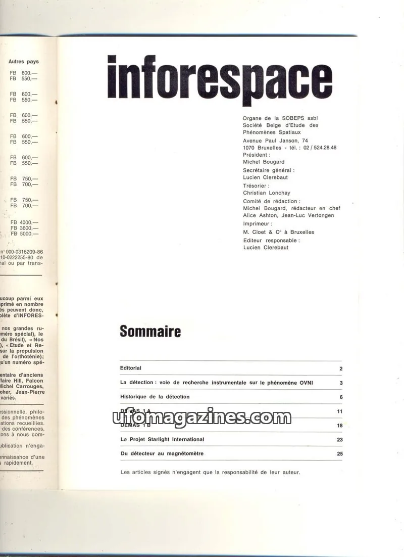 Cover of extracts issue 39: inforespace