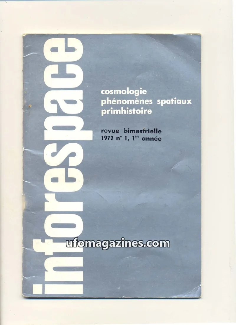 Cover of extracts issue 1: inforespace