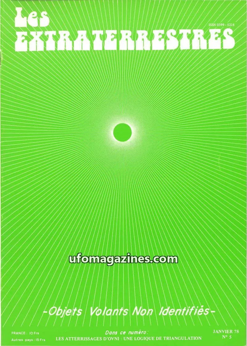 Cover of Extraterrestres, Les (GEOS) issue 5: Les EXTRATERRESTRES