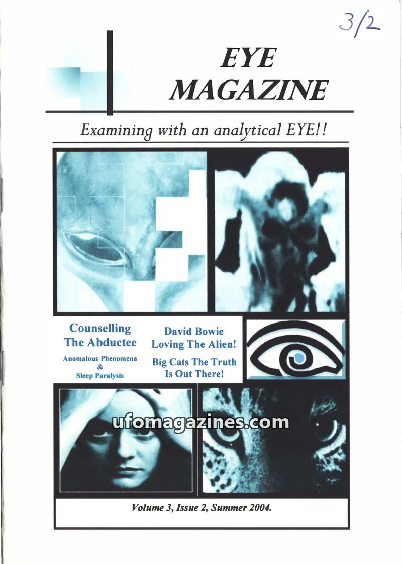 Cover of EYE Magazine (Evers) issue 2: EYE MAGAZINE