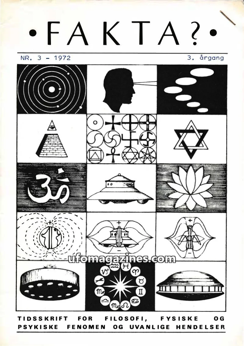 Cover of Fakta issue 3: FAKTA?
