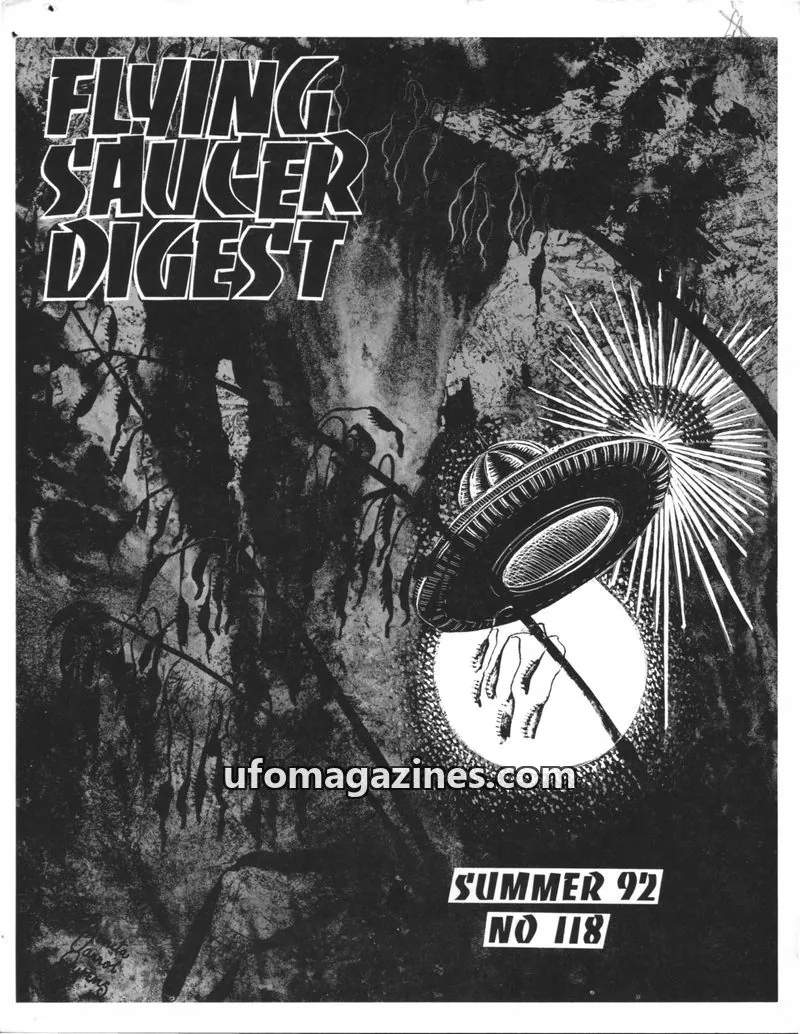 Cover of UNITED AERIAL PHENOMENA AGENCY (UAPA) issue 118: FLYING SAUCER DIGEST